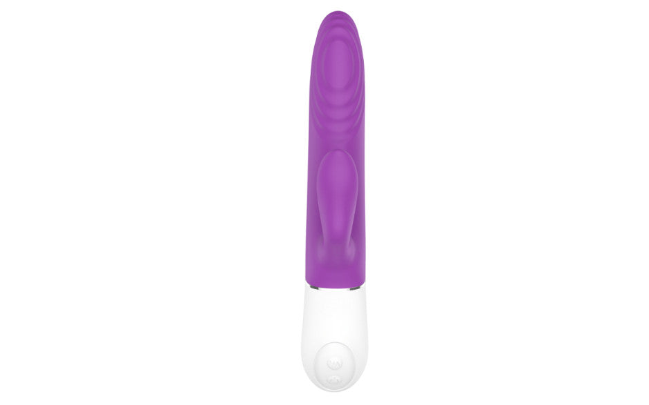 Lighter Thrusting Rabbit Vibrator Purple