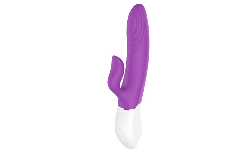 Lighter Thrusting Rabbit Vibrator Purple