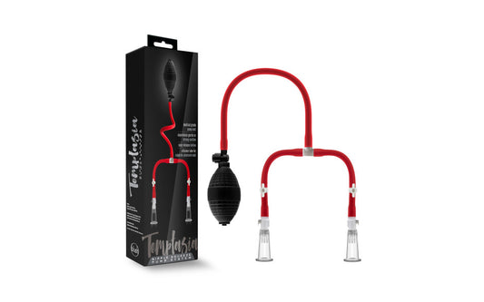 Temptasia Nipple Squeeze Pump System Black