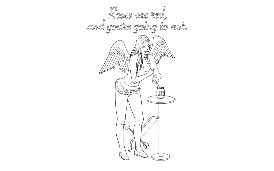 My Naughty Valentine Colouring Book