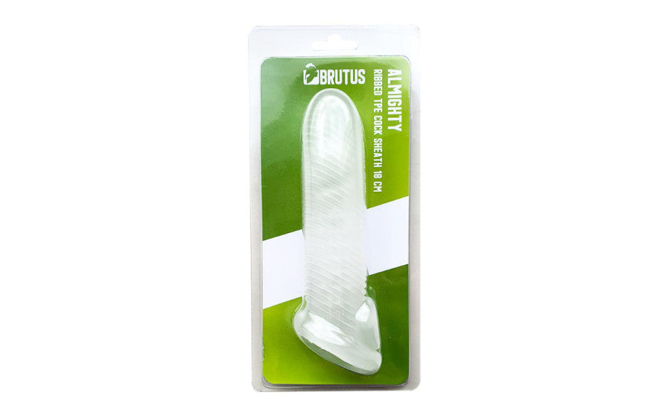 Almighty Ribbed Cocksheath 18cm