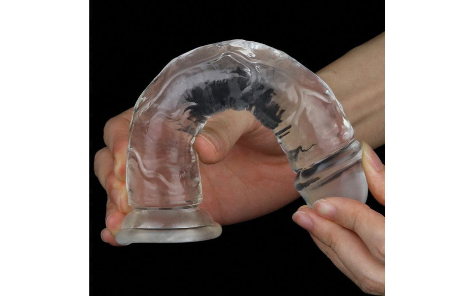 Clear Dildo 7in