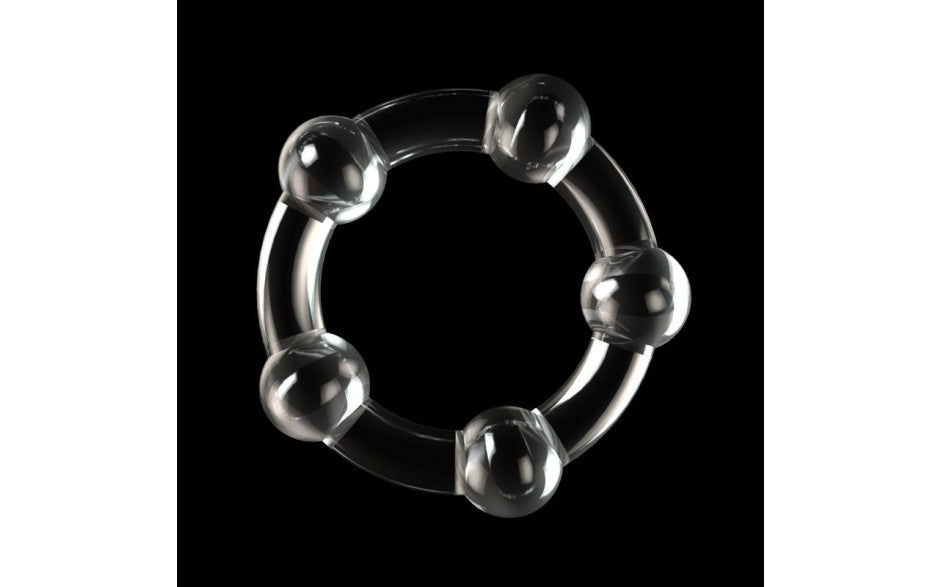 Triple Beaded Donut Ring Set