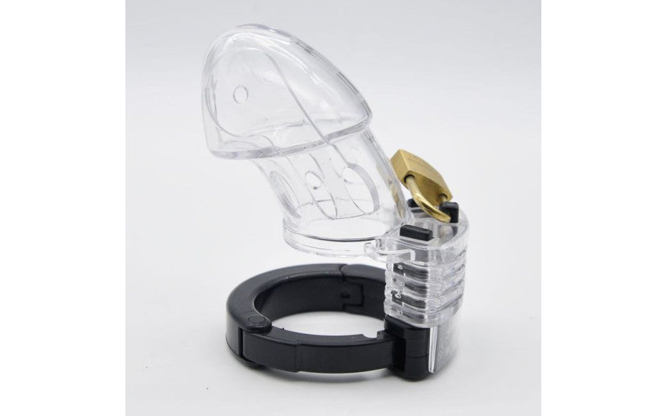 Brutus Alpha Chastity Cage Clear