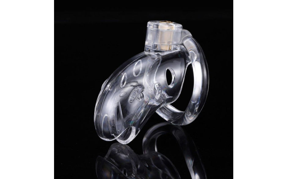 Brutus Shark Chastity Cage Clear