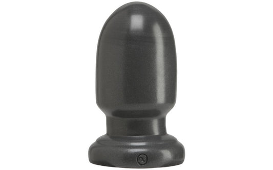 Shell Shock Small Anal Plug Gun Metal