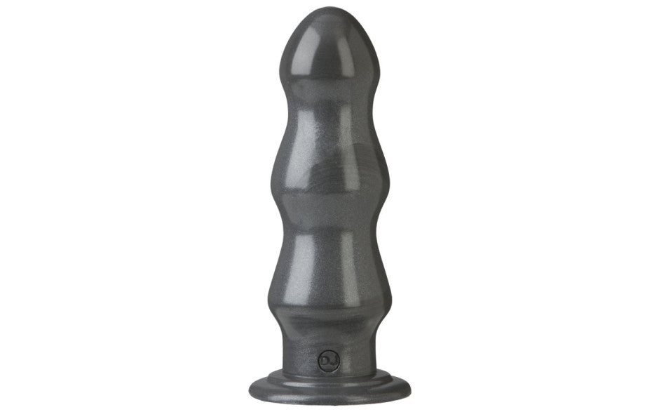 B-7 Tango 7in Anal Dildo Gun Metal