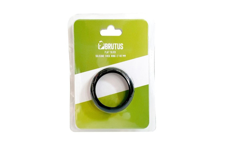 Brutus Flat Slick Cock Ring 40mm
