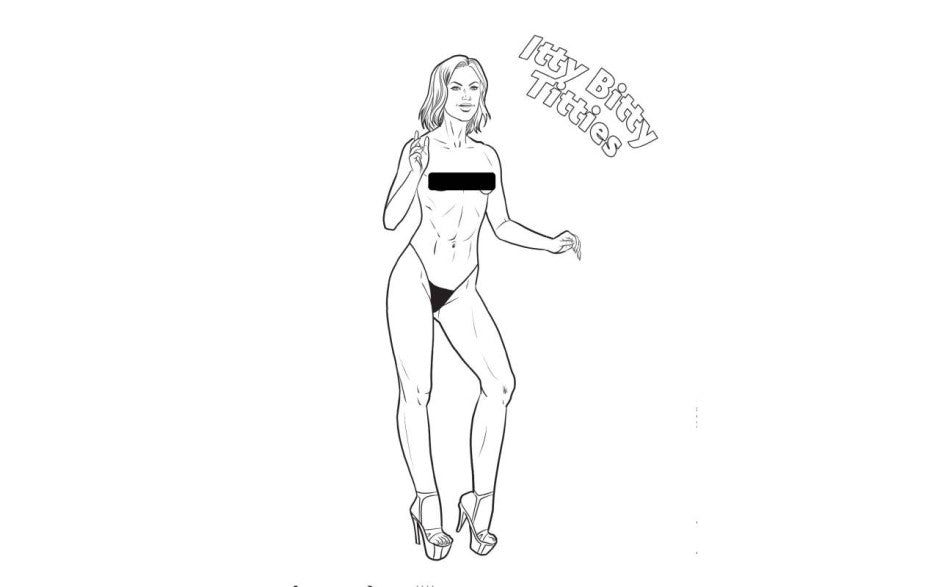 Boobs Boobs Boobs Colouring Book