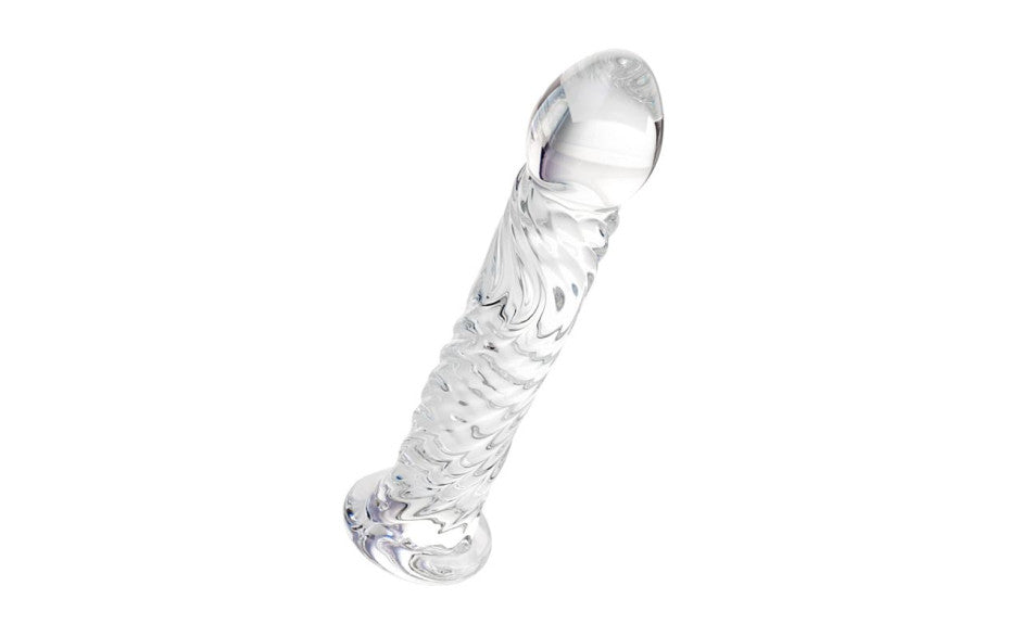 Sexus Glass Dildo Clear 16cm