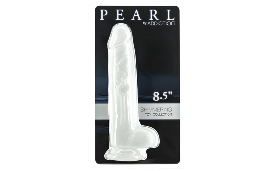 Pearl Dildo 8.5in Pearl White