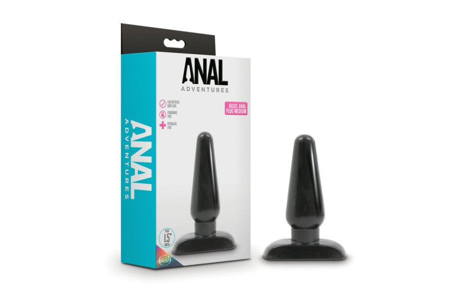 Anal Adventures Basic Anal Plug Medium