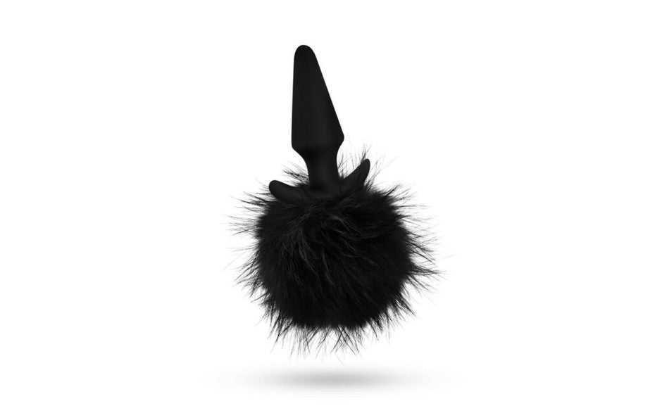 Anal Adventures Platinum Rabbit Tail Plug