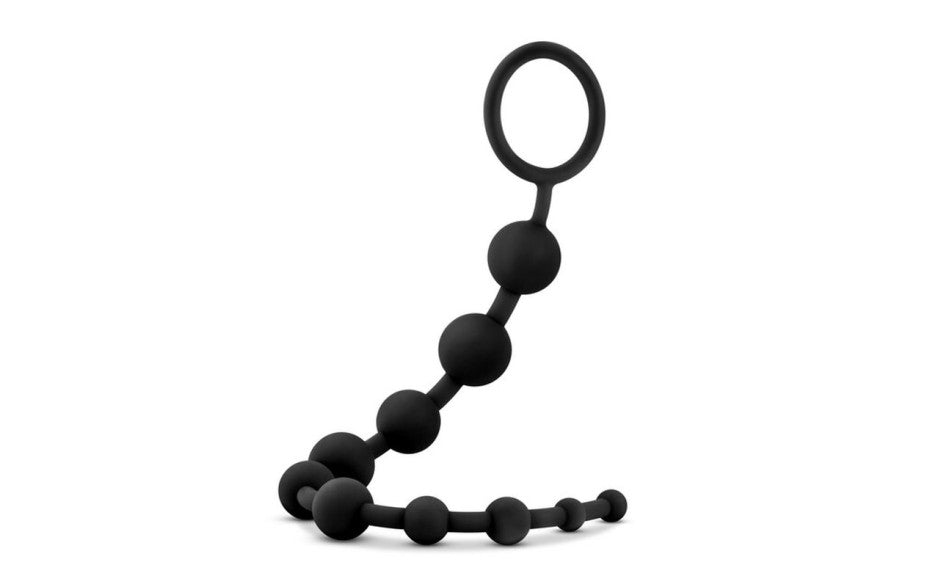 Anal Adventures Platinum Silicone 10 Anal Beads