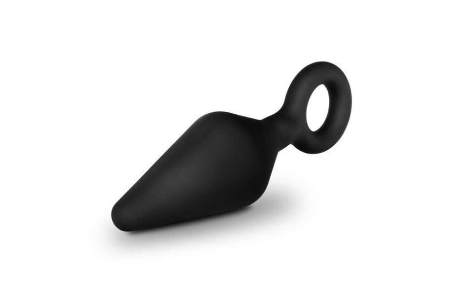 Anal Adventures Platinum Silicone Anal Loop Plug Small
