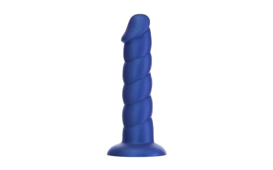 Unicorn Dildo 8in Blue