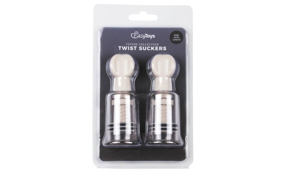 Nipple and Clit Suckers Small 2 Pc