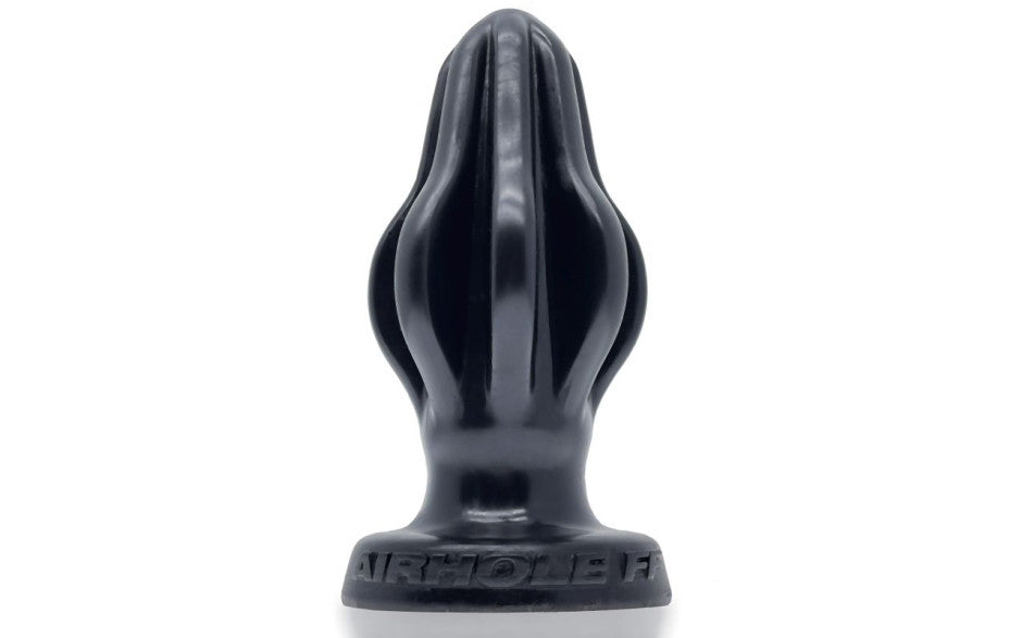 Airhole-1 Finned Buttplug Black