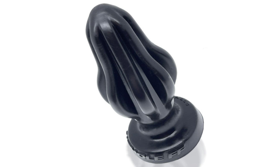 Airhole-2 Finned Buttplug Black