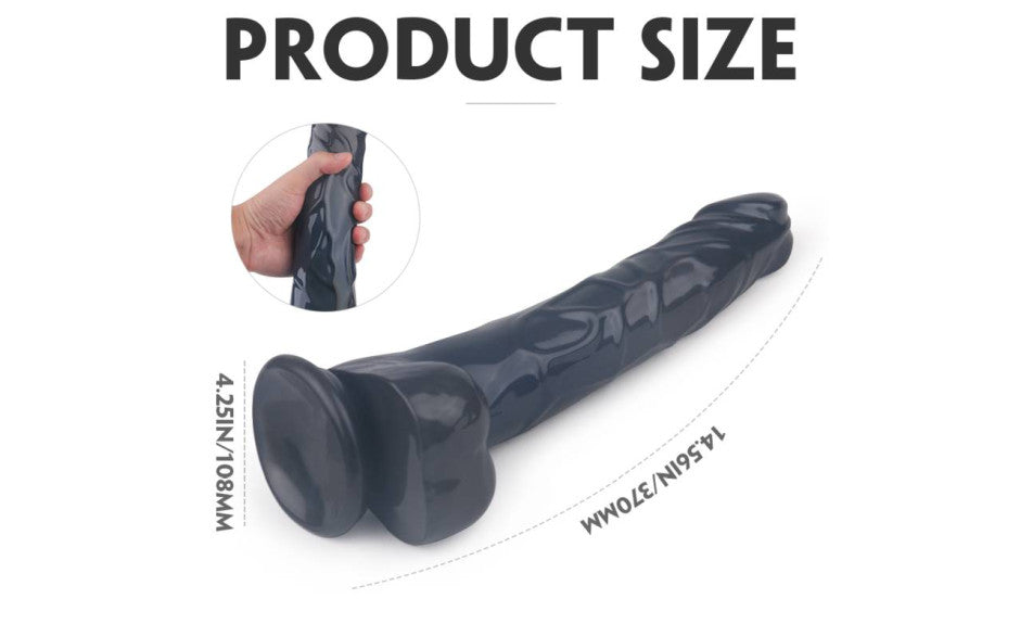 King Kong Dong w Balls Black XXL