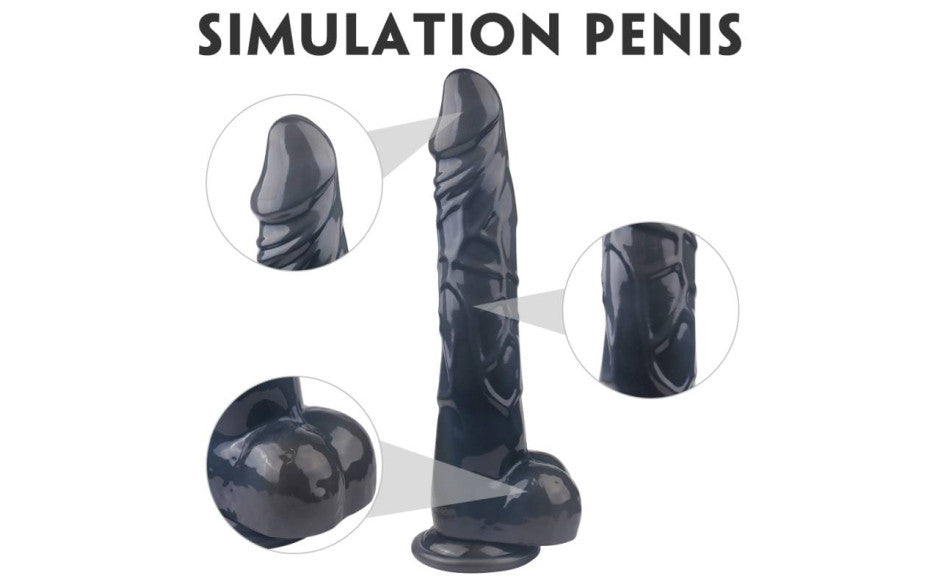 King Kong Dong w Balls Black XXL