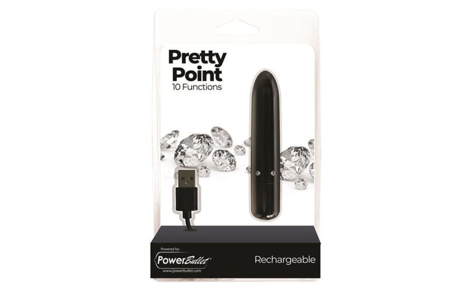Pretty Point 4in Power Bullet Black