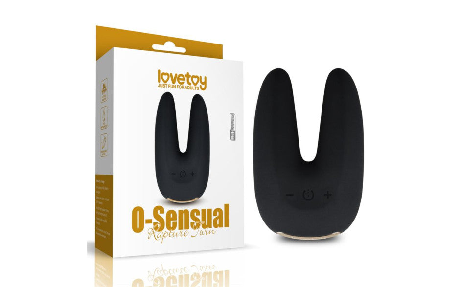 O Sensual Rapture Dual Motor Clit Massager Vibrator