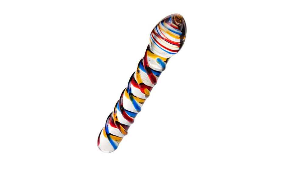 Sexus Glass Dildo Tropicana 19.5cm