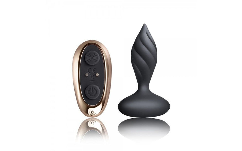 Petite Sensation Desire Butt Plug w Remote Black
