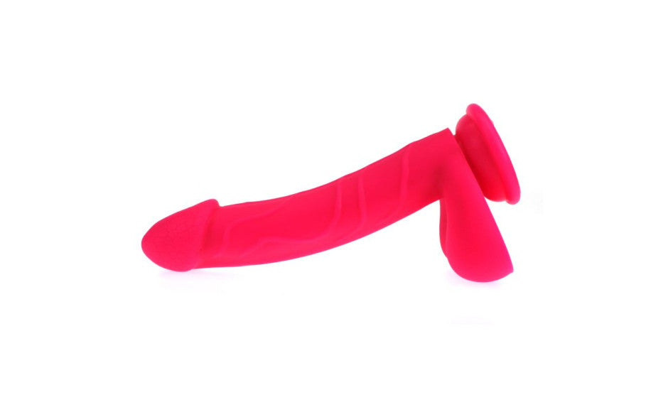 Realistic Cock w Balls Pink