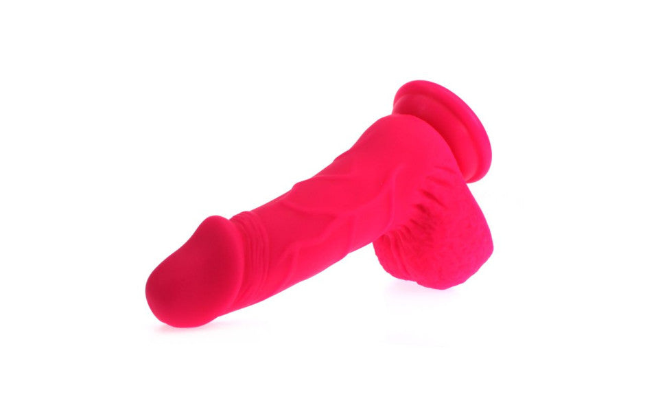 Pedro Thick Realistic Cock w Balls Pink
