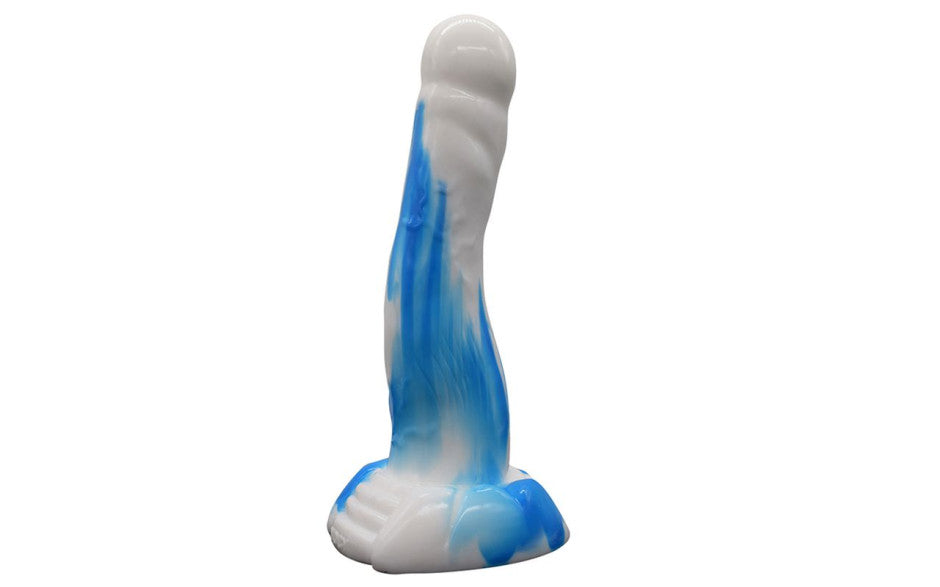Sea Dog Dildo Blue/White