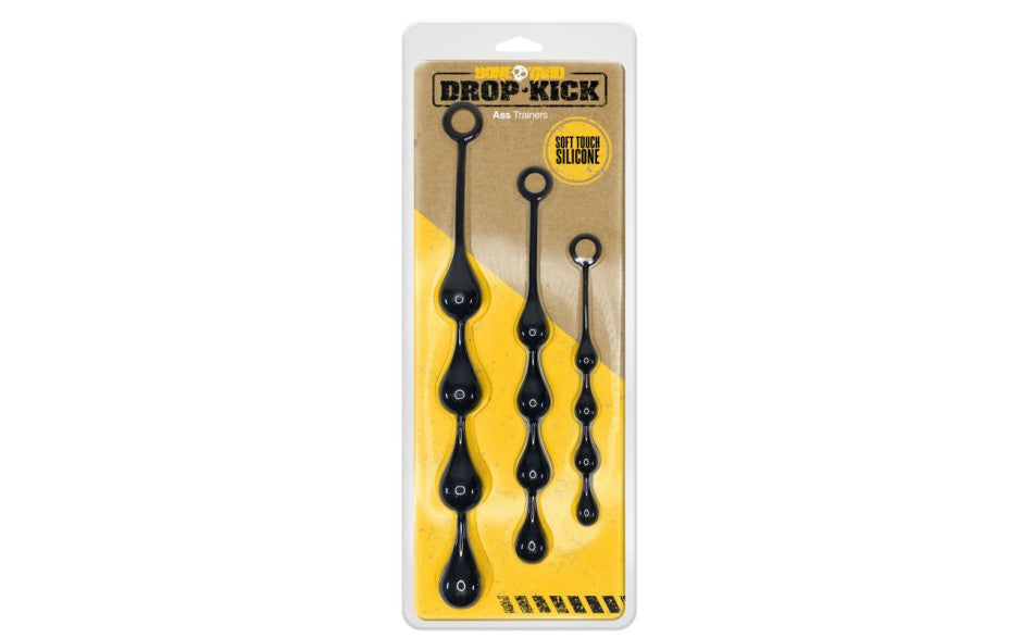 Drop-Kick Silicone Beginner Ass Training Kit 3 Pc