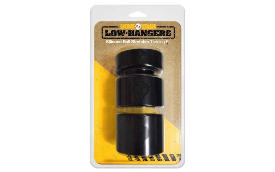Low Hangers Silicone Ball Stretcher Kit 3 Pc