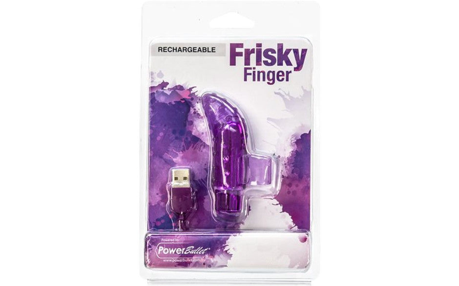 Frisky Finger Rechargeable Purple