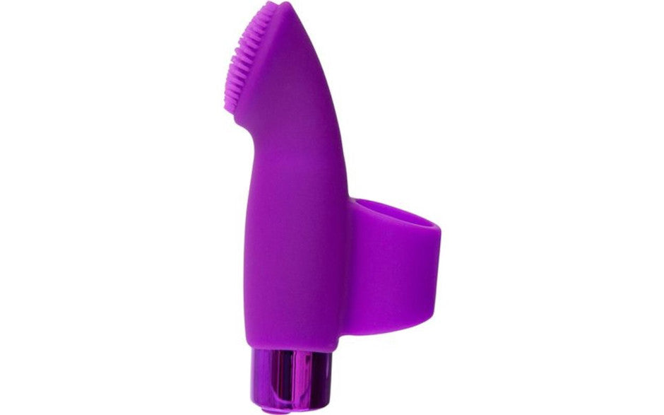 Naughty Nubbies Finger Vibe w Mini Powerbullet Purple
