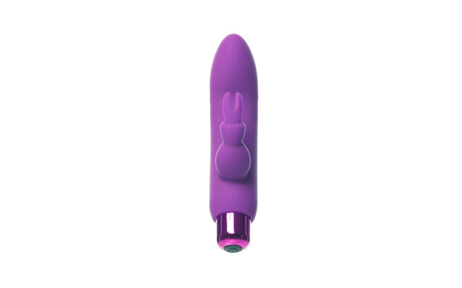 Alices Bunny Rechargeable Bullet w Rabbit Sleeve Purple