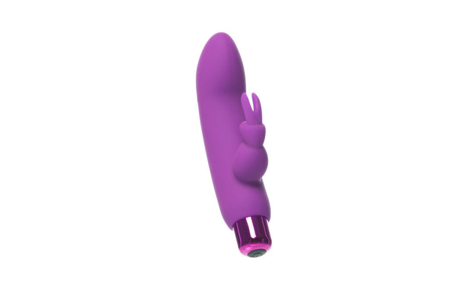 Alices Bunny Rechargeable Bullet w Rabbit Sleeve Purple