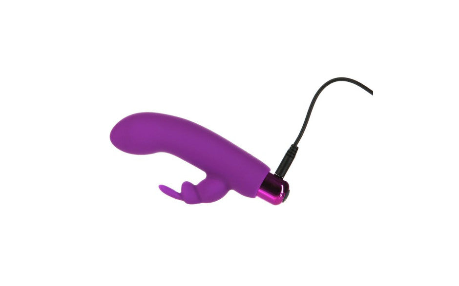 Alices Bunny Rechargeable Bullet w Rabbit Sleeve Purple