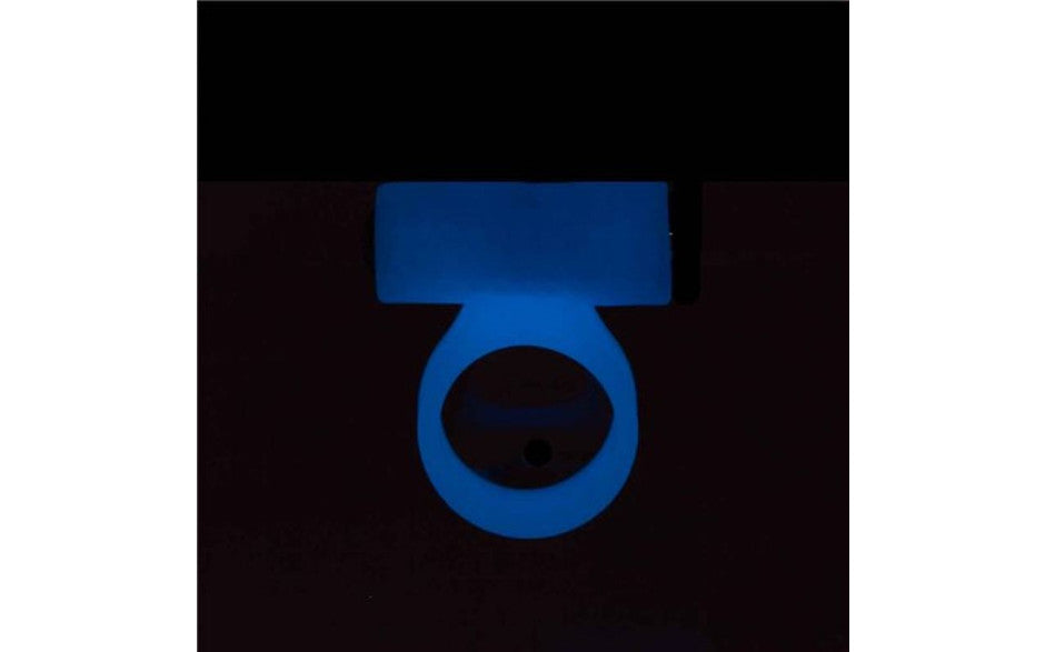 Power Bullet Cosmic Cock Ring w Bullet Glow in the Dark