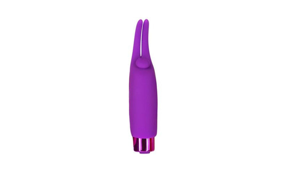 Power Bullet Teasing Tongue  w Rechargeable Bullet Purple