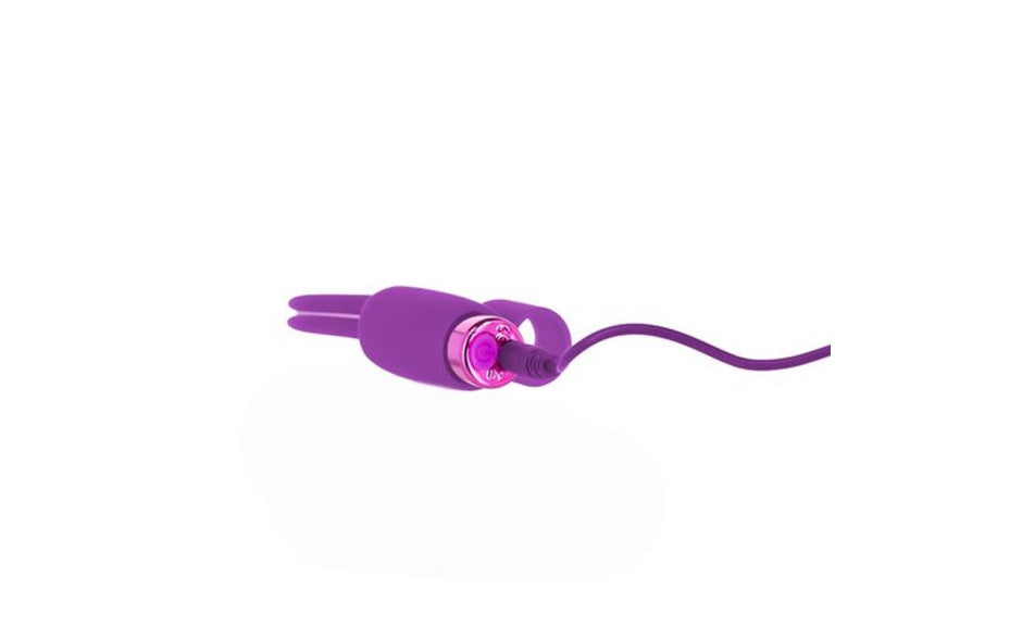 Power Bullet Teasing Tongue  w Rechargeable Bullet Purple