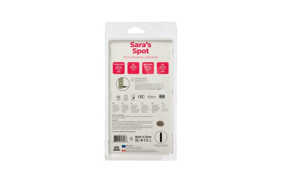 Power Bullet Sara’s Spot Vibrator Pink