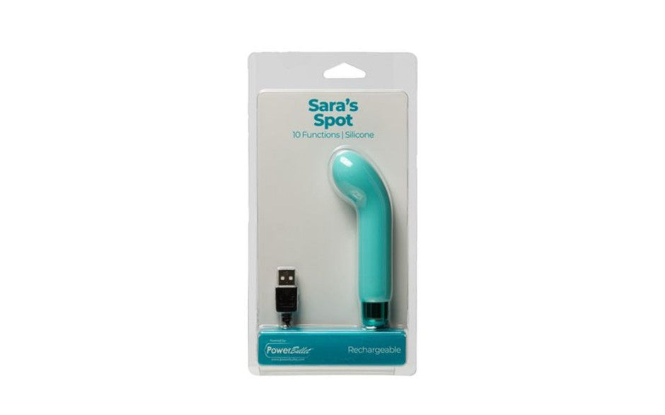 Power Bullet Sara’s Spot Vibrator Teal