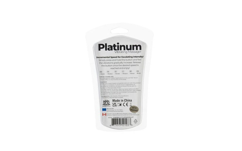 Platinum Bullet 9cm