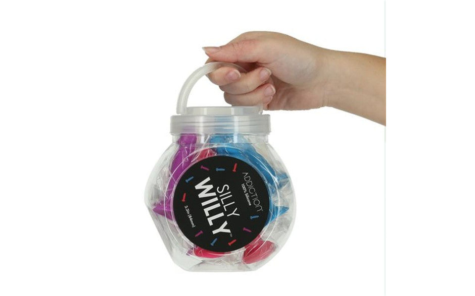 Silly Willy 9cm Mini Dongs Fishbowl 12 Pc