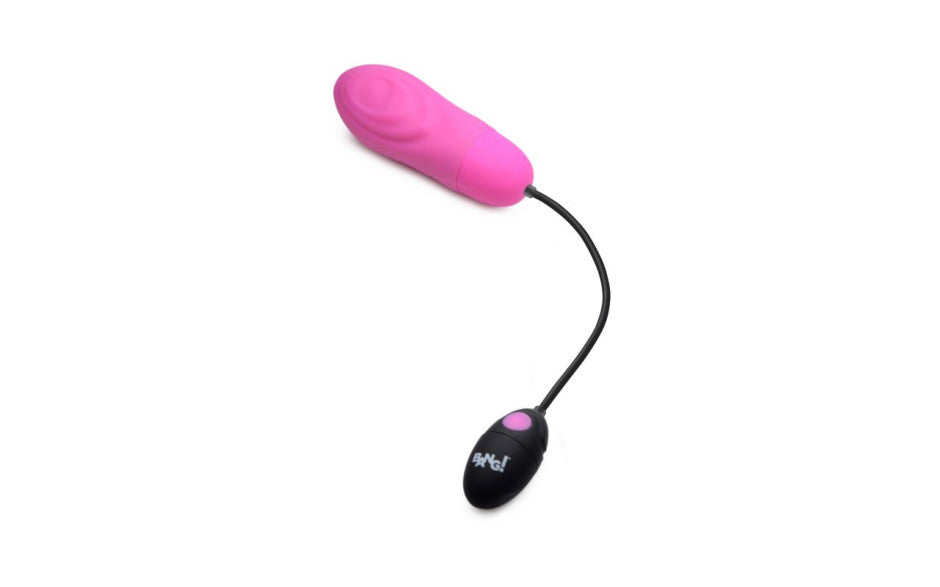 7X Pulsing Rechargeable Bullet Pink