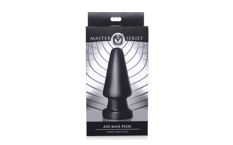 Ass Max Plug Large Anal Plug Black
