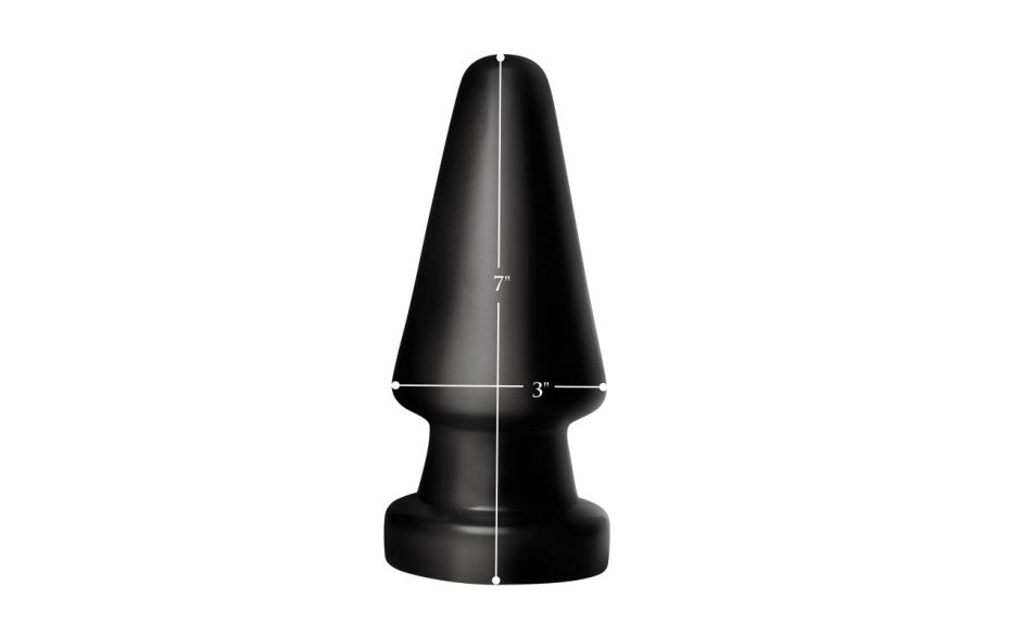 Ass Max Plug Large Anal Plug Black