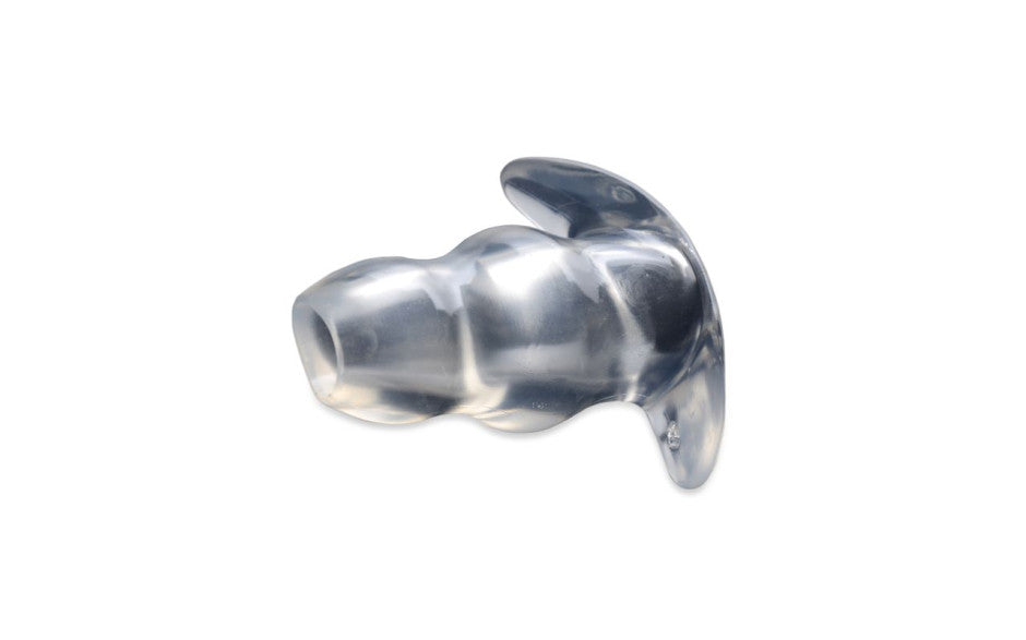 Clear View Hollow Anal Plug Large